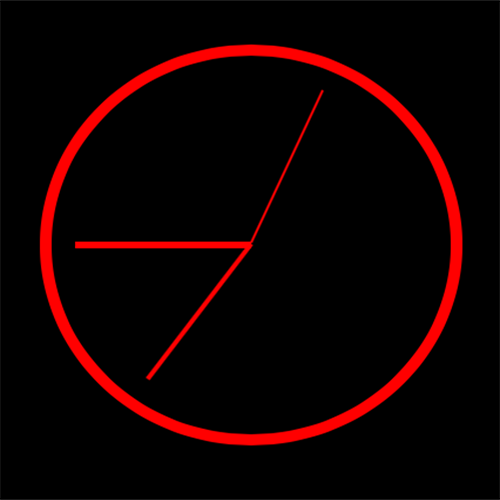 Simple clock with a pinch of js and html + css magic