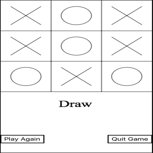 Cumbersome implementation of a famous game, Tic Tac Toe, as far as I know, it has some flaws, so, you can beat the computer in some cases. 